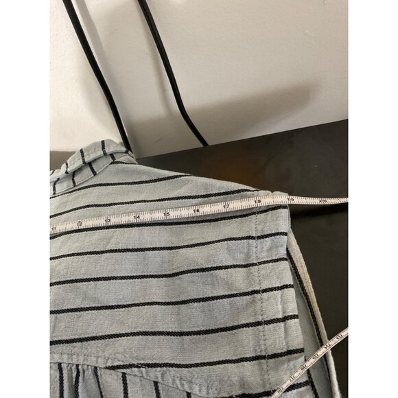 Free People Striped Jumpsuit in Black and White - Picture 11 of 14